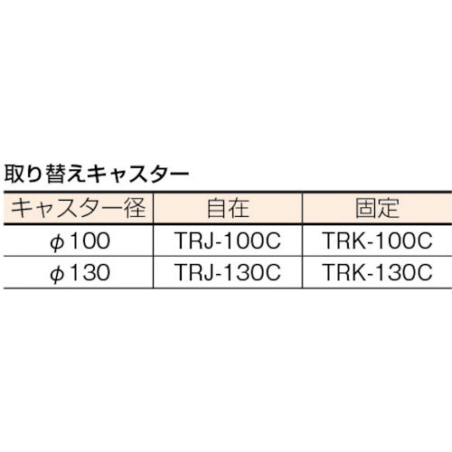 トラスコ中山（TRUSCO）　ハイグレード運搬車 折りたたみ式 740×460　【品番：101EBN】