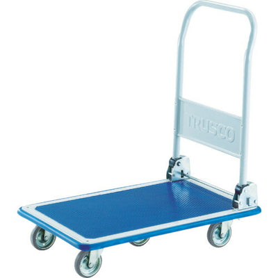 トラスコ中山（TRUSCO）　プレス製台車 ドンキーカート 折りたたみ式740×480　【品番：101N】
