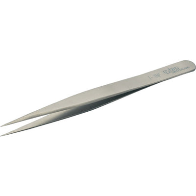 【メール便対応】トラスコ中山（TRUSCO）　チタン製ピンセット 120mm 強力超極細型　【品番：1-TNF】