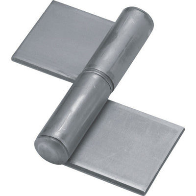 トラスコ中山（TRUSCO）　スチール製特厚溶接旗蝶番 左用 全長127mm （2個入）　【品番：2000W-127L】