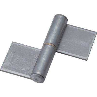 トラスコ中山（TRUSCO）　スチール製特厚溶接旗蝶番 右用 全長127mm （2個入）　【品番：2000W-127R】