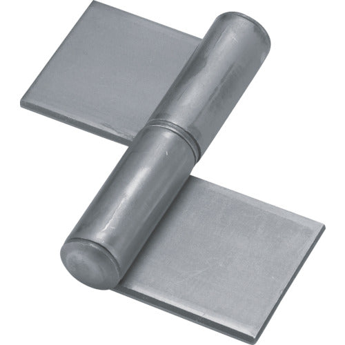 トラスコ中山（TRUSCO）　スチール製特厚溶接旗蝶番 左用 全長76mm （4個入）　【品番：2000W-76L】