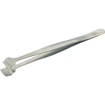 【メール便対応】トラスコ中山（TRUSCO）　耐酸耐磁ピンセット 127mm 先端幅9.5mm ウエハー用　【品番：2LB-SA】