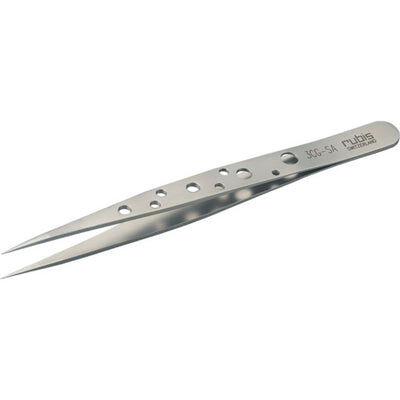 【メール便対応】トラスコ中山（TRUSCO）　耐酸耐磁ピンセット スイストゥィーズ型 110mm 超極細型　【品番：3CG-SA】