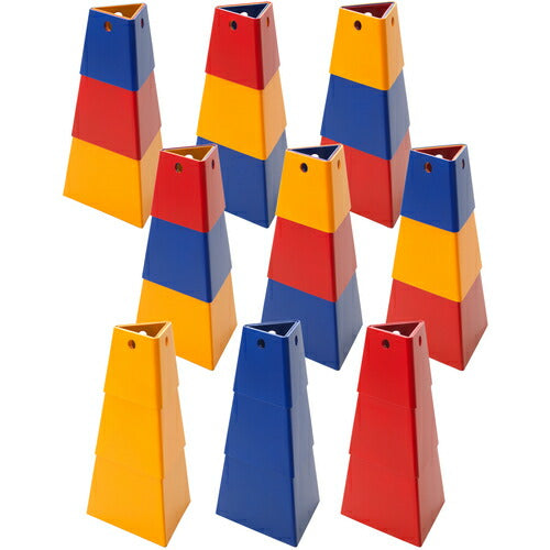 トラスコ中山（TRUSCO）　三角ポストコーン 小 赤　【品番：3PCS-R】