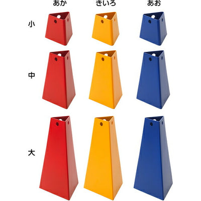 トラスコ中山（TRUSCO）　三角ポストコーン 小 黄　【品番：3PCS-Y】