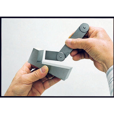 【メール便対応】トラスコ中山（TRUSCO）　アングルゲージ 測定範囲1-45°18枚組　【品番：466】