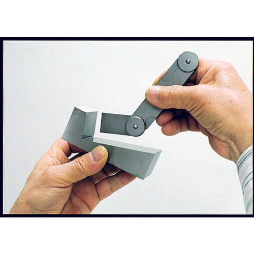 【メール便対応】トラスコ中山（TRUSCO）　アングルゲージ 測定範囲1-45°18枚組　【品番：466】