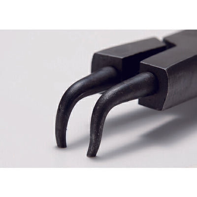 トラスコ中山（TRUSCO）　スナップリングプライヤー 孔用 Φ3.0 曲爪50型　【品番：50-3B】