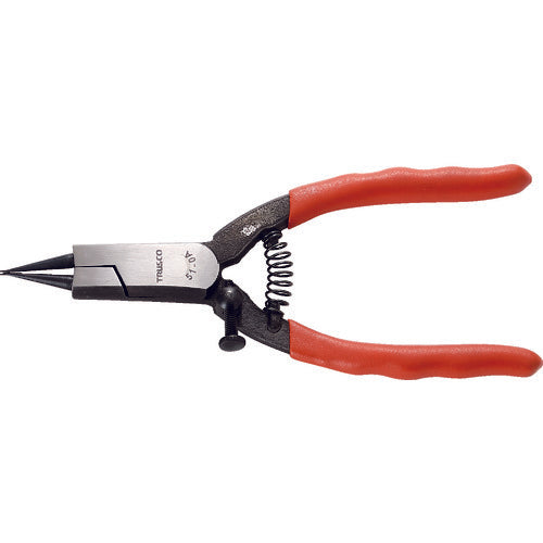 【メール便対応】トラスコ中山（TRUSCO）　スナップリングプライヤー 軸用 Φ0.8 直爪51型　【品番：51-0A】