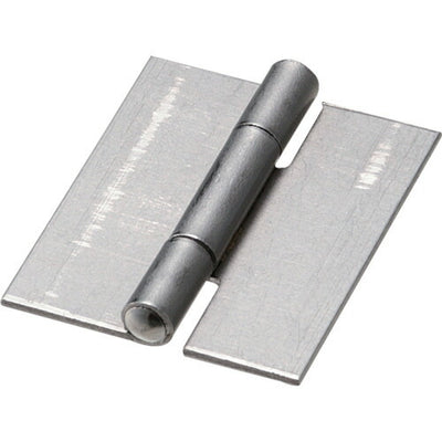 【メール便対応】トラスコ中山（TRUSCO）　スチール製薄口溶接蝶番 全長25.5mm （10個入）　【品番：550W-25N】