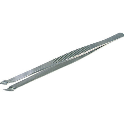 【メール便対応】トラスコ中山（TRUSCO）　耐酸耐磁ピンセット 150mm 斜型　【品番：573-SA】