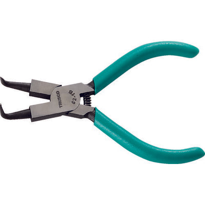 【メール便対応】トラスコ中山（TRUSCO）　スナップリングプライヤー 孔用 Φ1.0 曲爪62型　【品番：62-1B】