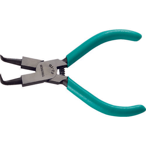 【メール便対応】トラスコ中山（TRUSCO）　スナップリングプライヤー 孔用 Φ1.0 曲爪62型　【品番：62-1B】