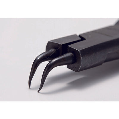 【メール便対応】トラスコ中山（TRUSCO）　スナップリングプライヤー 孔用 Φ1.0 曲爪62型　【品番：62-1B】