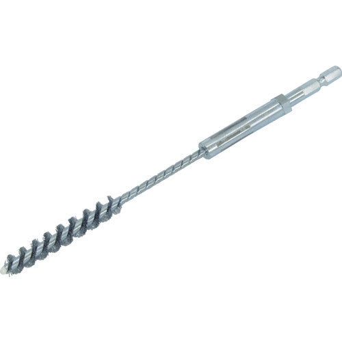 【メール便対応】トラスコ中山（TRUSCO）　六角軸スパイラルホールブラシ ワイヤー鋼線 10.5mm 下穴径　【品番：6HB-10.5-WB】