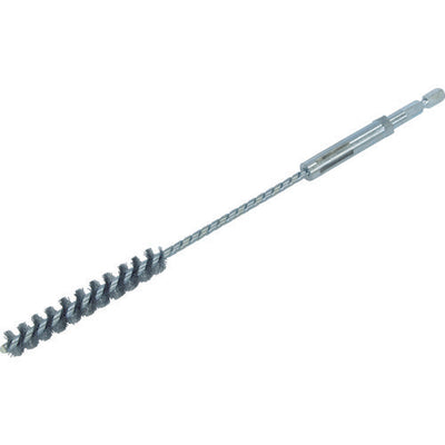 【メール便対応】トラスコ中山（TRUSCO）　六角軸スパイラルホールブラシ ワイヤー鋼線 12.5mm 下穴径　【品番：6HB-12.5-WB】