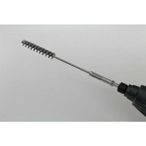 【メール便対応】トラスコ中山（TRUSCO）　六角軸スパイラルホールブラシ ワイヤー鋼線 14.5mm 下穴径　【品番：6HB-14.5-WB】