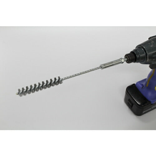 【メール便対応】トラスコ中山（TRUSCO）　六角軸スパイラルホールブラシ ワイヤー鋼線 14.5mm 下穴径　【品番：6HB-14.5-WB】
