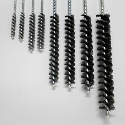 トラスコ中山（TRUSCO）　六角軸スパイラルホールブラシ ワイヤー鋼線 18mm 下穴径　【品番：6HB-18-WB】