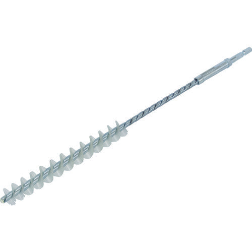 トラスコ中山（TRUSCO）　六角軸スパイラルホールブラシ 66ナイロン 20mm 下穴径　【品番：6HB-20-NY】
