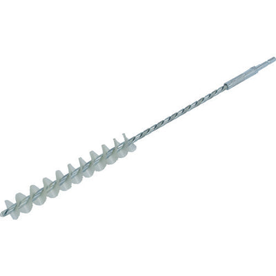 トラスコ中山（TRUSCO）　六角軸スパイラルホールブラシ 66ナイロン 24mm 下穴径　【品番：6HB-24-NY】