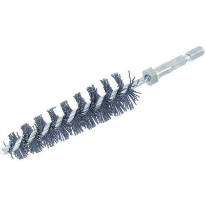 トラスコ中山（TRUSCO）　六角軸テーパーネジリブラシ 砥粒入ナイロン 0.55Φ 14Φ〜24Φ穴用　【品番：6TNB-1424-TNY】