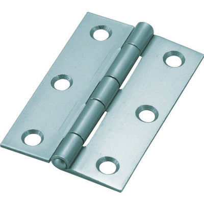 トラスコ中山（TRUSCO）　スチール製厚口蝶番 生地仕上げ 全長89mm （10個入）　【品番：888-89N】