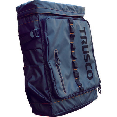 トラスコ中山（TRUSCO）　プロ用軽量ボックス型リュック ショルダーコンテナ　【品番：A3BL-BK】