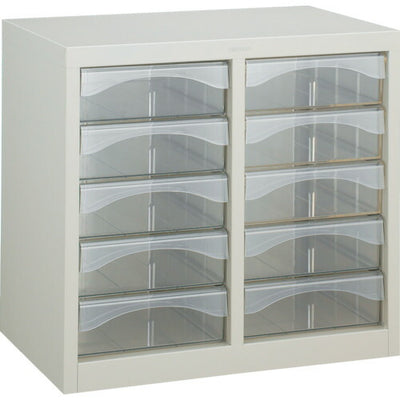 トラスコ中山（TRUSCO）　レターケース A4型・2列タイプ 深型5個×2列　【品番：A4-W205】