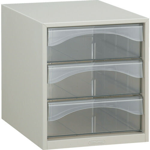 トラスコ中山（TRUSCO）　レターケース A4深型3段　【品番：A4-W3P】