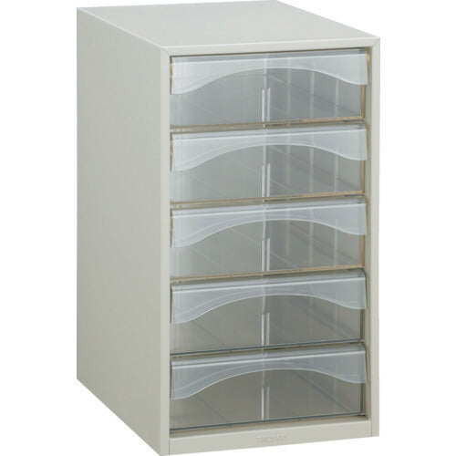 トラスコ中山（TRUSCO）　レターケース A4深型5段　【品番：A4-W5P】