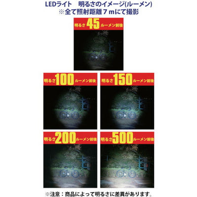 トラスコ中山（TRUSCO）　アルミLEDライト（LED10球）　【品番：AL-100N】