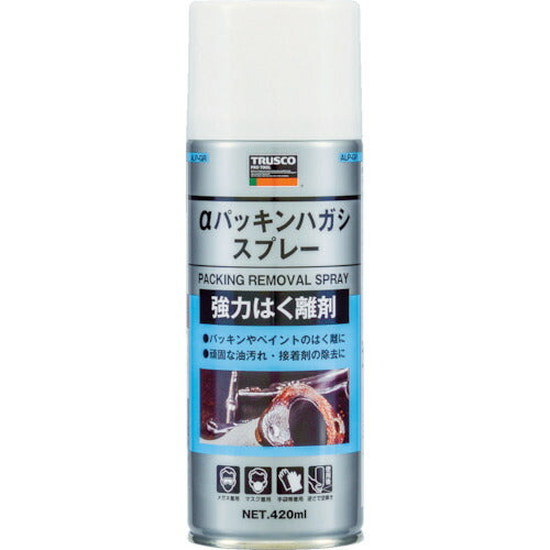 トラスコ中山（TRUSCO）　αパッキンハガシスプレー 420mｌ　【品番：ALP-GR】