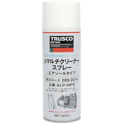 トラスコ中山（TRUSCO）　αマルチクリーナースプレー 420ml　【品番：ALP-MPS】