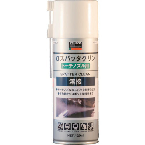 トラスコ中山（TRUSCO）　αスパッタクリン トーチノズル用 420mｌ　【品番：ALP-SCT】