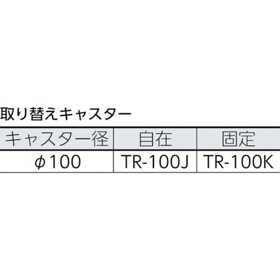 トラスコ中山（TRUSCO）　軽量メッシュ台車 アミー 回転式2段型　【品番：AM-2B】