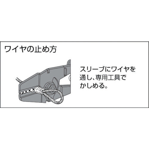 トラスコ中山（TRUSCO）　アルミスリーブ 適合ワイヤ径1.5mm 20個入　【品番：AS-1.5】