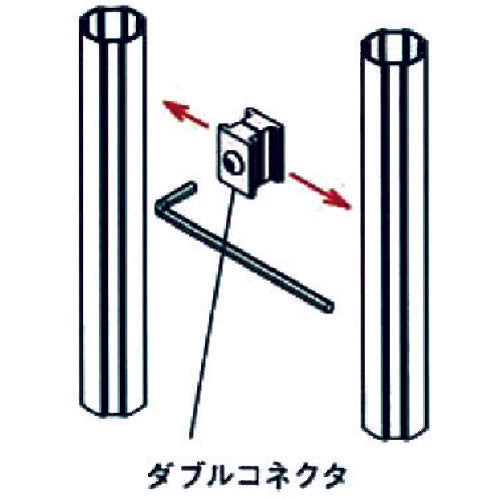 トラスコ中山（TRUSCO）　セーフティガード用連結金具　【品番：ASFG-RK】