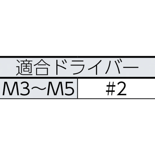 トラスコ中山（TRUSCO）　十字ピンナベ頭小ねじ 三価クロム M4×10 57本入　【品番：B114-0410】