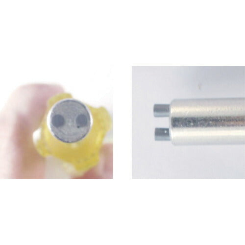 トラスコ中山（TRUSCO）　マグネット付ドライバー いたずら防止ねじビット用 差し込み角6.3　【品番：B178-0014】