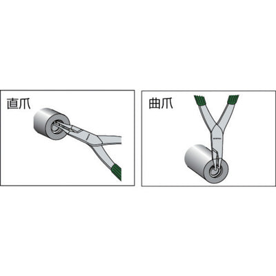 トラスコ中山（TRUSCO）　スナップリング穴用呼び径R-40 （8個入）　【品番：B33-0040】