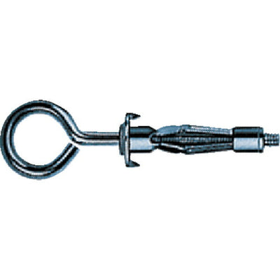 トラスコ中山（TRUSCO）　ボードファスナー 丸型フック スチール M4×36 8本入　【品番：B-409OBT】