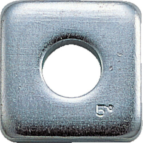 トラスコ中山（TRUSCO）　テーパーワッシャー ユニクロム サイズM10（3/8） 19個入　【品番：B55-0010】