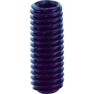 【メール便対応】トラスコ中山（TRUSCO）　六角穴付き止めネジ 平先 スチール M3×8 80本入　【品番：B63-0308】