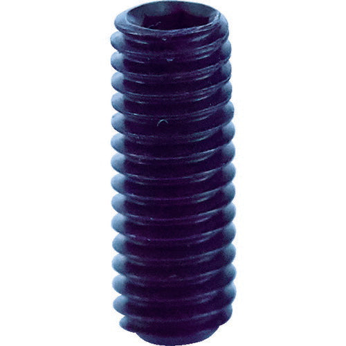 【メール便対応】トラスコ中山（TRUSCO）　六角穴付き止めネジ 平先 スチール M3×8 80本入　【品番：B63-0308】