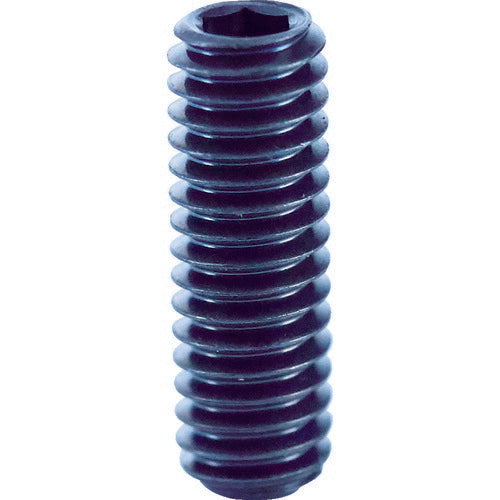 【メール便対応】トラスコ中山（TRUSCO）　六角穴付き止めネジ 平先 スチール M4×6 80本入　【品番：B63-0406】