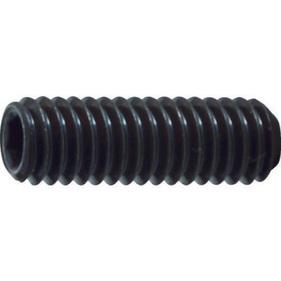 【メール便対応】トラスコ中山（TRUSCO）　六角穴付き止めネジ 平先 スチール M4×8 80本入　【品番：B63-0408】