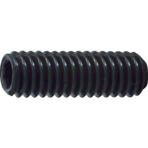 【メール便対応】トラスコ中山（TRUSCO）　六角穴付き止めネジ 平先 スチール M4×8 80本入　【品番：B63-0408】