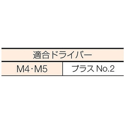 トラスコ中山（TRUSCO）　皿頭サッシュ小ネジ ステンレス 全ネジ  M5×8 120本入　【品番：B65-0508】